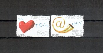 Faroer Michelnummer 638 - 639 postfrisch Faroer Michelnummer 638 - 639 postfrisch