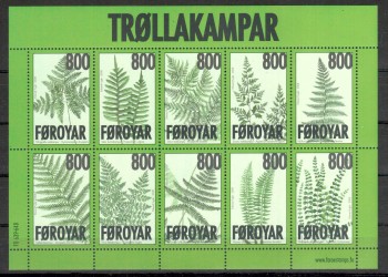 Faroer Michelnummer 647 - 656 postfrisch Faroer Michelnummer 647 - 656 postfrisch