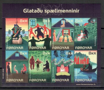 Faroer Michelnummer 659 - 666 postfrisch Faroer Michelnummer 659 - 666 postfrisch