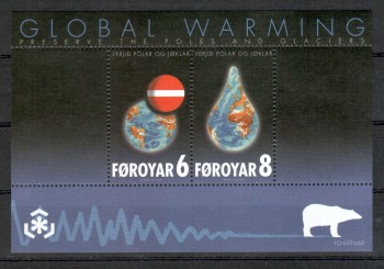 Faroer Michelnummer 667 - 668 Block 24 postfrisch Faroer Michelnummer 667 - 668 Block 24 postfrisch