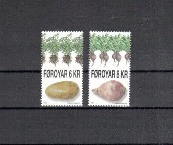 Faroer Michelnummer 708 - 709 postfrisch Faroer Michelnummer 708 - 709 postfrisch