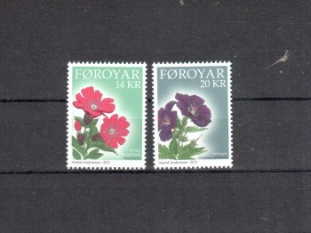Faroer Michelnummer 724 - 725 postfrisch 