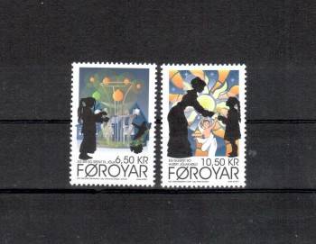 Faroer Michelnummer 736 - 737 postfrisch 
