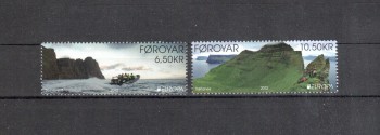 Faroer Michelnummer 753 - 754 postfrisch 