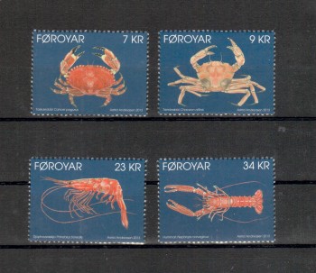 Faroer Michelnummer 776 - 779 postfrisch 