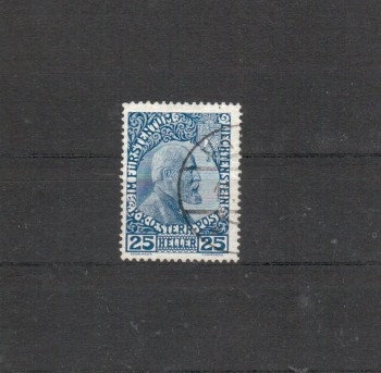 Liechtenstein Michelnummer 3 y gestempelt Liechtenstein Michelnummer 3 y gestempelt