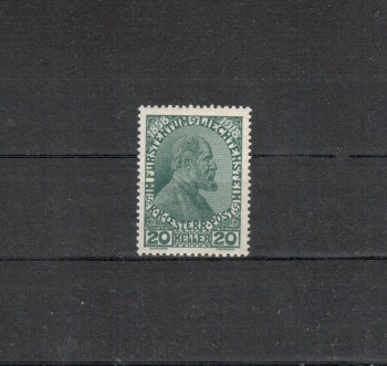 Liechtenstein Michelnummer 10 postfrisch Falz Liechtenstein Michelnummer 10 postfrisch Falz