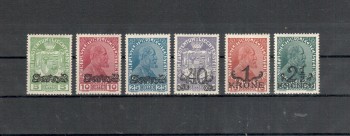 Liechtenstein Michelnummer 11 - 16 postfrisch Falz Liechtenstein Michelnummer 11 - 16 postfrisch Falz