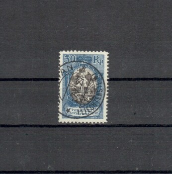Liechtenstein Michelnummer 64 gestempelt Liechtenstein Michelnummer 64 gestempelt