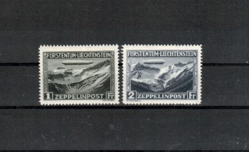 Liechtenstein Michelnummer 114 - 115 postfrisch Falz Liechtenstein Michelnummer 114 - 115 postfrisch Falz