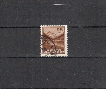 Liechtenstein Michelnummer 131 gestempelt Liechtenstein Michelnummer 131 gestempelt