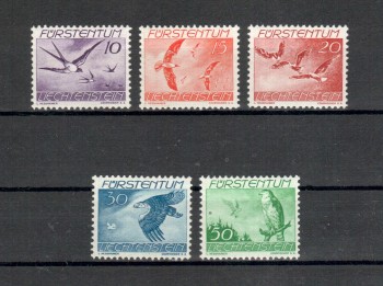 Liechtenstein Michelnummer 173 - 177 postfrisch Falz Liechtenstein Michelnummer 173 - 177 postfrisch Falz
