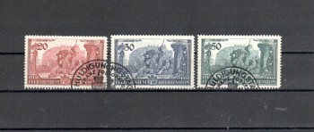 Liechtenstein Michelnummer 180 - 182 gestempelt Liechtenstein Michelnummer 180 - 182 gestempelt
