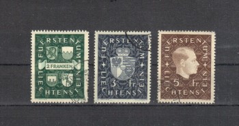 Liechtenstein Michelnummer 183 - 185 gestempelt Liechtenstein Michelnummer 183 - 185 gestempelt