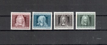 Liechtenstein Michelnummer 198 - 201 postfrisch Liechtenstein Michelnummer 198 - 201 postfrisch