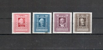 Liechtenstein Michelnummer 207 - 210 postfrisch Liechtenstein Michelnummer 207 - 210 postfrisch