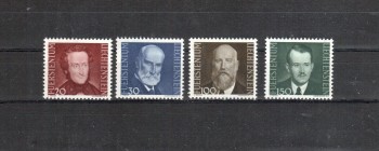 Liechtenstein Michelnummer 214 - 217 postfrisch Liechtenstein Michelnummer 214 - 217 postfrisch