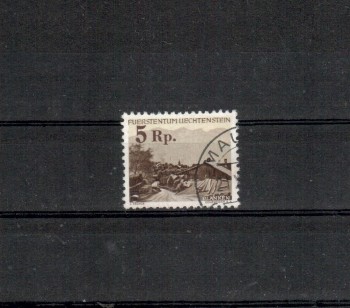 Liechtenstein Michelnummer 267 gestempelt