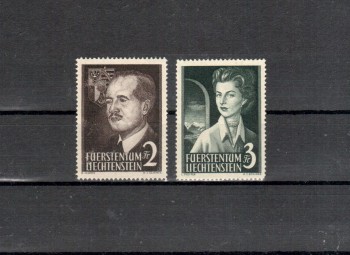 Liechtenstein Michelnummer 332 - 333 postfrisch
