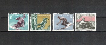 Liechtenstein Michelnummer 334 - 337 postfrisch