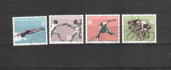 Liechtenstein Michelnummer 365 - 368 gestempelt