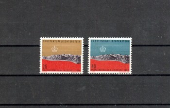 Liechtenstein Michelnummer 369 - 370 postfrisch