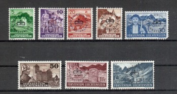 Liechtenstein Michelnummer Dienst 11 - 19 postfrisch Falz