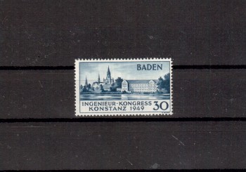 Baden Michelnummer 46 II postfrisch Baden Michelnummer 46 II postfrisch