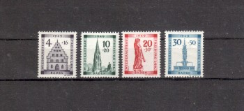 Baden Michelnummer 38 - 41 A postfrisch Baden Michelnummer 38 - 41 A postfrisch