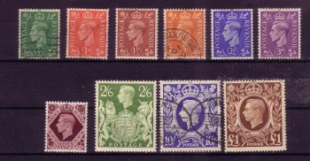 GB Michelnummer 221 - 230 postfrisch,gestempelt,Falz GB Michelnummer 221 - 230 postfrisch,gestempelt,Falz