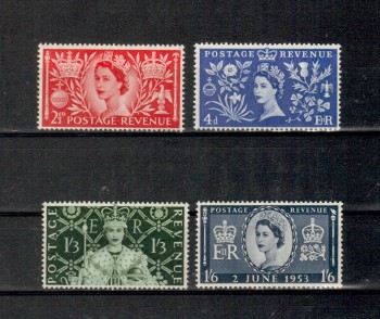 GB Michelnummer 274 - 277 postfrisch