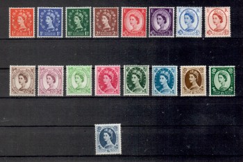 GB Michelnummer 318 - 334 x postfrisch