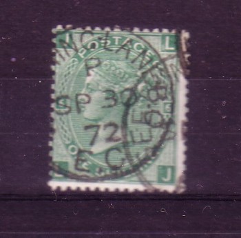 GB Michelnummer 33 gestempelt