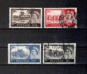 GB Michelnummer 335 - 338 I gestempelt GB Michelnummer 335 - 338 I gestempelt