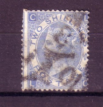 GB Michelnummer 34 gestempelt