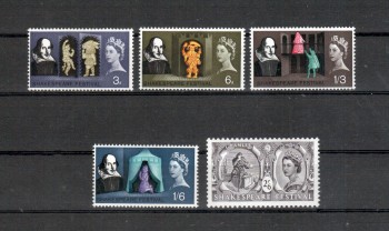 Grossbritannien Michelnummer 366 - 370 x postfrisch