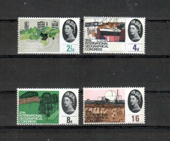 Grossbritannien Michelnummer 374 - 377 y postfrisch