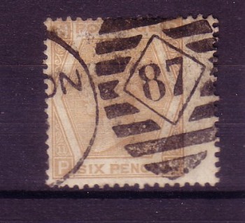 GB Michelnummer 38 c gestempelt