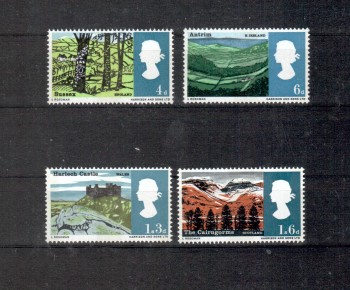 GB Michelnummer 418 - 421 y postfrisch