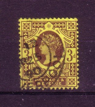 GB Michelnummer 90 gestempelt GB Michelnummer 90 gestempelt