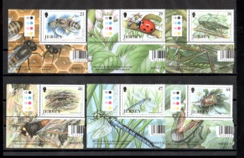 Jersey Michelnummer 1034 - 1039 postfrisch Jersey Michelnummer 1034 - 1039 postfrisch