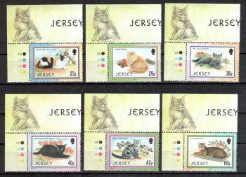 Jersey Michelnummer 1048 - 1053 postfrisch Jersey Michelnummer 1048 - 1053 postfrisch