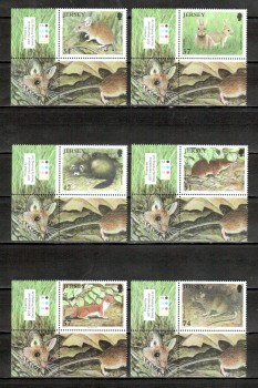 Jersey Michelnummer 1271 - 1276 postfrisch