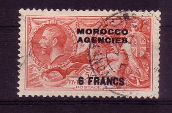 Brit.Post in Marokko Michelnummer 236 gestempelt Brit.Post in Marokko Michelnummer 236 gestempelt