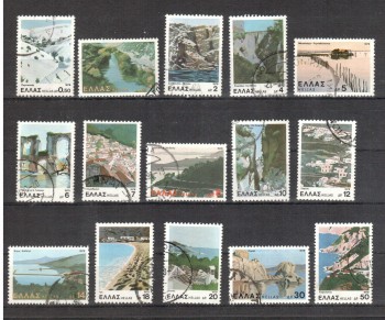 Griechenland Michelnummer 1387 - 1401 gestempelt