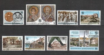 Griechenland Michelnummer 1585 - 1592 gestempelt