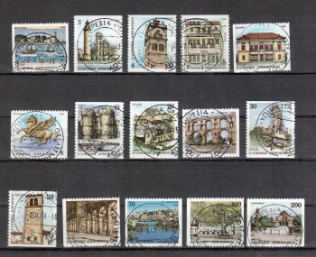 Griechenland Michelnummer 1698 - 1712 C - alle mit Nr. postfrisch