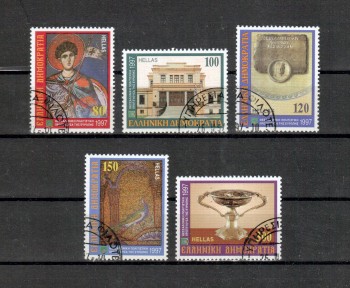 Griechenland Michelnummer 1937 - 1941 postfrisch Griechenland Michelnummer 1937 - 1941 postfrisch