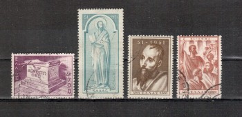 Griechenland Michelnummer 578 - 581 gestempelt