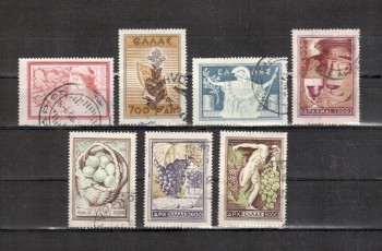 Griechenland Michelnummer 596 - 602 gestempelt Griechenland Michelnummer 596 - 602 gestempelt